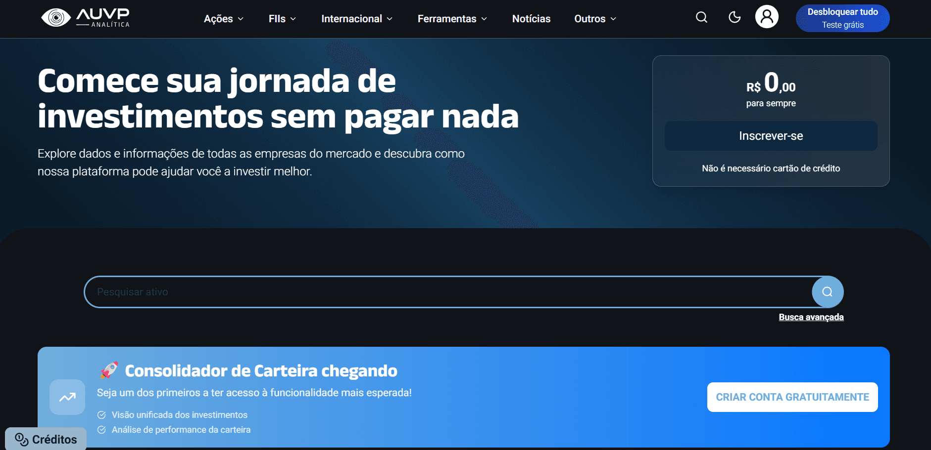 Como fazer login na plataforma?